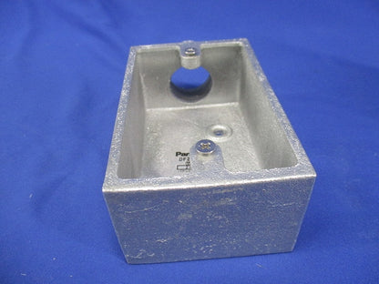 露出スイッチボックス 1コ用1方出 鋳鉄 G28 DFZ3028P