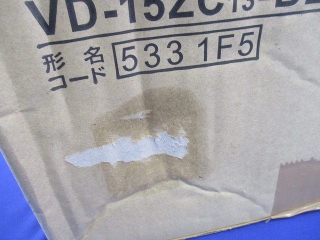 天井埋込形ダクト用換気扇 サニタリー用 低騒音形 VD-15ZC13-BL