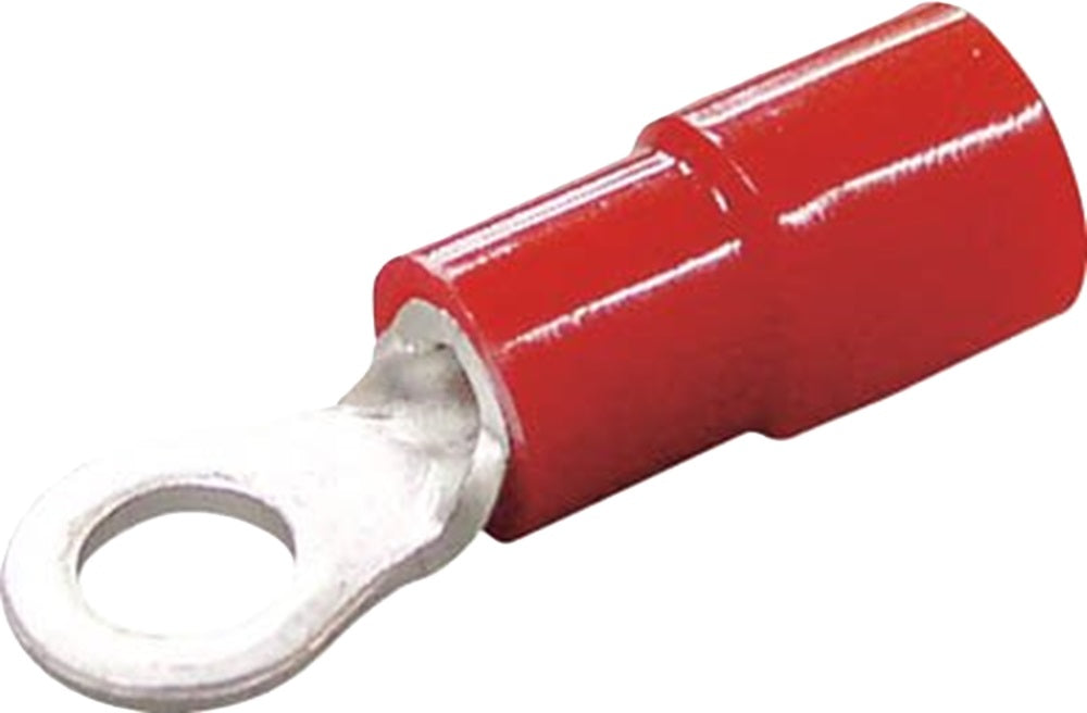 絶縁被覆付圧着端子 R形 100個入 赤 TMEV1.25-3.5-100