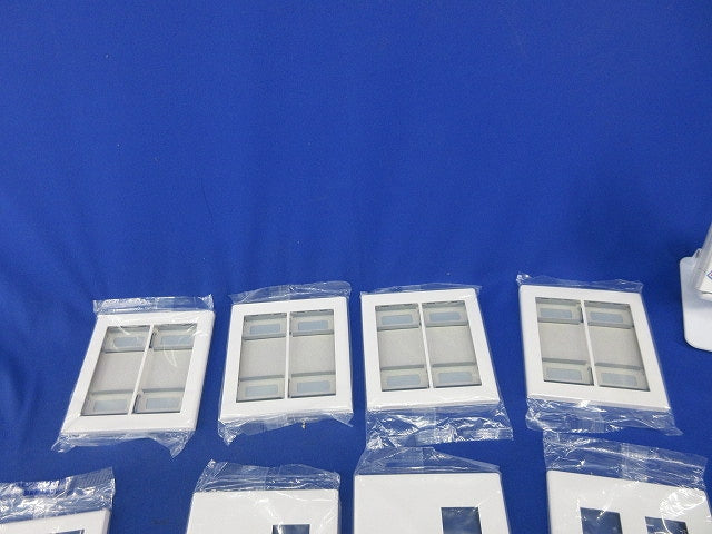 簡易耐火用コンセントプレートセット(混在8枚入) WT8322W他