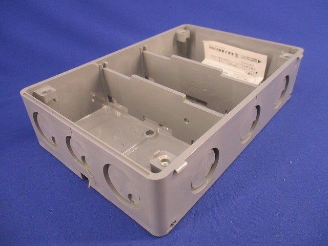 埋込スイッチボックス(4個入)(グレー) CSW-3N