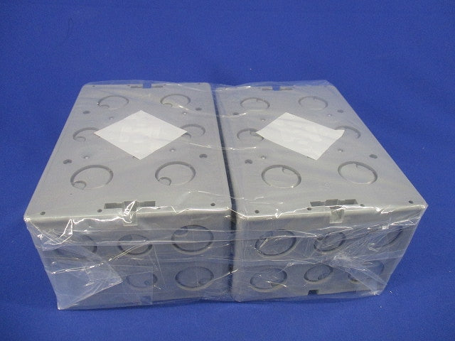 埋込スイッチボックス(4個入)(グレー) CSW-3N
