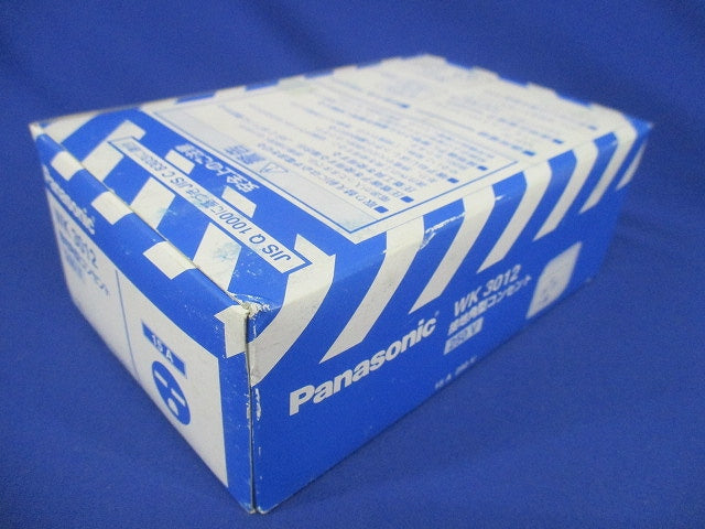 接地角型コンセント 10個入 WK3012-10