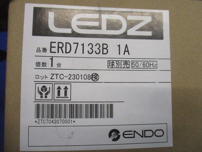 ＬＥＤベースダウンライト バッフルタイプ φ75 黒 ランプ別売 ERD7133B
