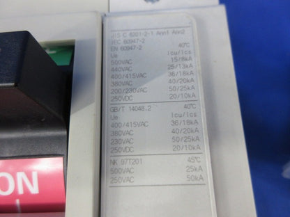ノーヒューズブレーカ2P250A NF400-CW2P250A