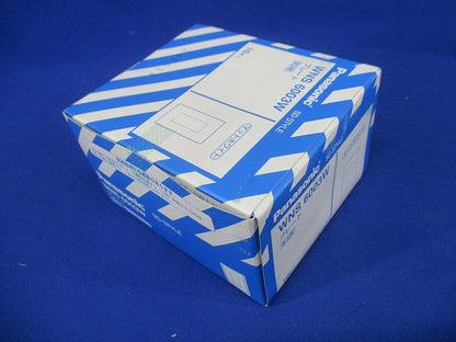 配線器具 SO-STYLE プレート3コ用 マットホワイト 10個入 WNS6003W-10