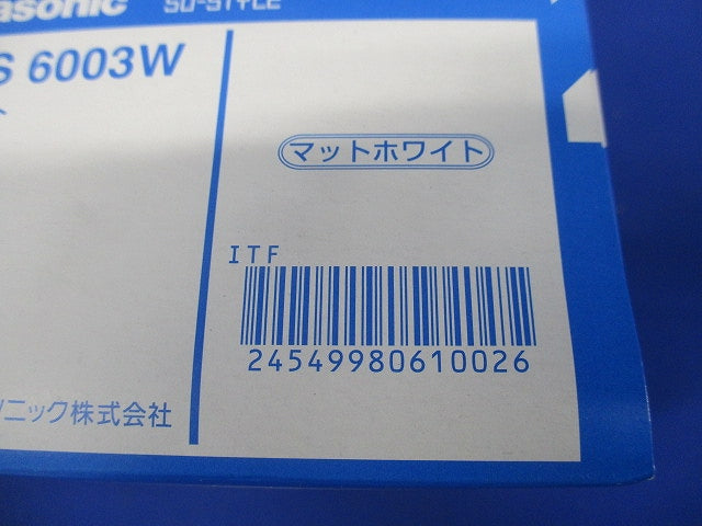配線器具 SO-STYLE プレート3コ用 マットホワイト 10個入 WNS6003W-10