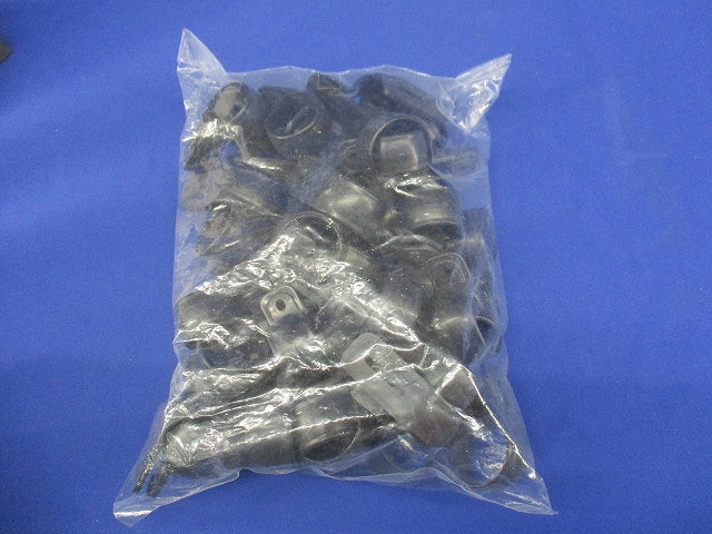 ワニグチ片サドル 兼用タイプ 適合径26〜31mm 黒 50個入 KTK-22K-50