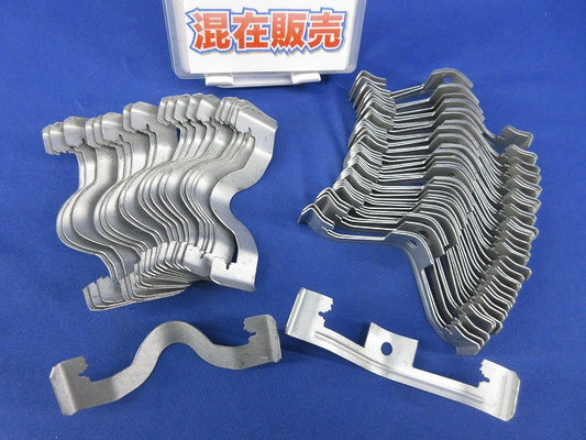 電線管支持金具吊ボルト丸鋼用セット(混在60個入) K-25他