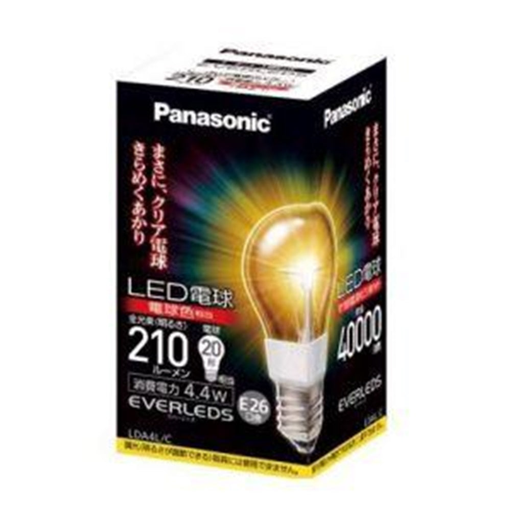 電球形LEDランプ クリアタイプ LDA4L/C