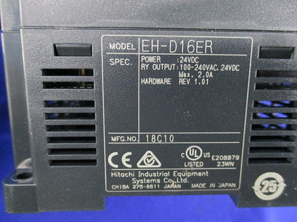 プログラマブルコントローラ EH-D16ER
