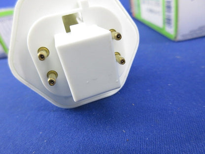 コンパクト形蛍光ランプ(昼白色)(2個入)(キズ・汚れ有) DULUXT/EPLUS32W/850