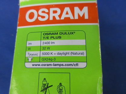 コンパクト形蛍光ランプ(昼白色)(2個入)(キズ・汚れ有) DULUXT/EPLUS32W/850