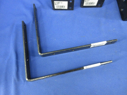 アングル 金折 ジョイントプレートセット(混在7個入)(黒) BY-046他