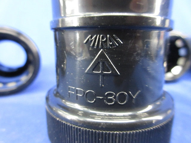 PF管用カップリング(6個入)(黒)(キズ・汚れ有) FPC-30Y