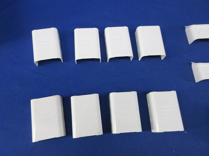 メタルモール付属品セット(混在16個入)(ホワイト) DZB217W他