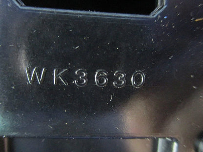 露出コンセント 接地2P ブラック WK3630