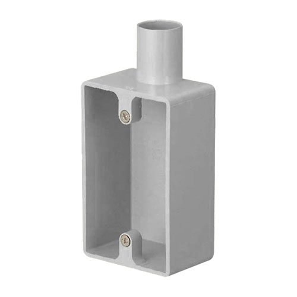 露出用 SWボックス 1個用 深形 一方出 グレー 20個入 SW1221GHW-20