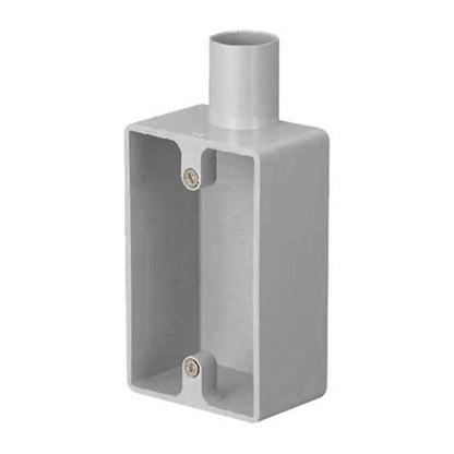 露出用 SWボックス 1個用 深形 一方出 グレー 20個入 SW1221GHW-20