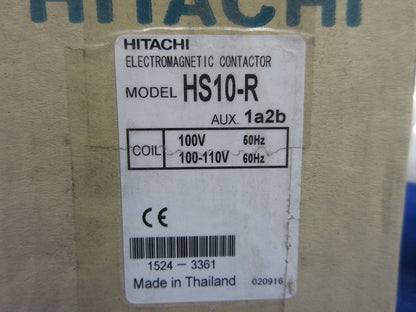 HS形電磁接触器(新品未開梱) HS10-R
