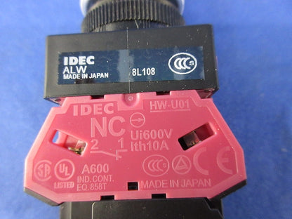 照光押ボタンスイッチ ALFW2B1611DY