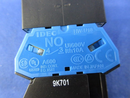 照光押ボタンスイッチ ALFW2B1611DY