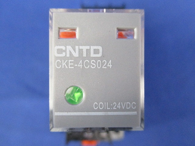 ミニパワーリレー(24VDC)ソケットセット CKE-4CS024+CYF14A-E