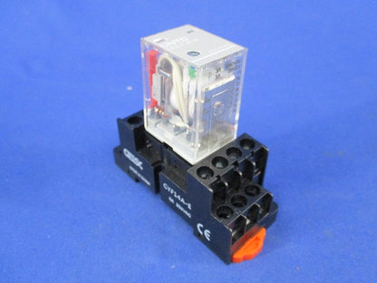 ミニパワーリレー(24VDC)ソケットセット CKE-4CS024+CYF14A-E