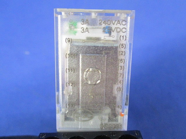 ミニパワーリレー(24VDC)ソケットセット CKE-4CS024+CYF14A-E