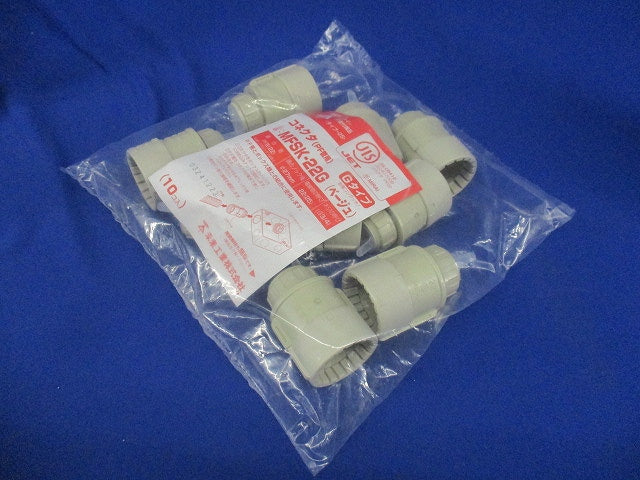コネクタ (PF管用)10個入り MFSK-22G-10