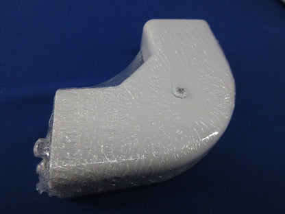 メタルモール付属品B型 フラットエルボ(9個入)(ホワイト) M220