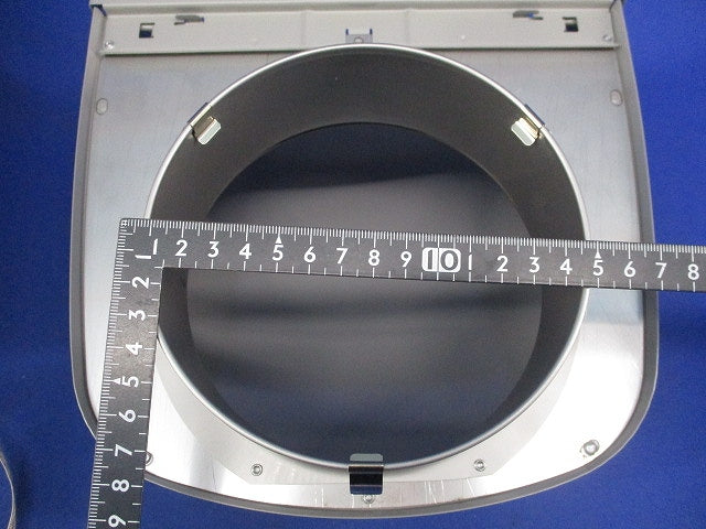 換気送風機用外壁部材 深形フードφ150(キズ・汚れ有)(グレー) AT-150FGS5-H