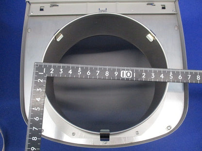 換気送風機用外壁部材 深形フードφ150(キズ・汚れ有)(グレー) AT-150FGS5-H