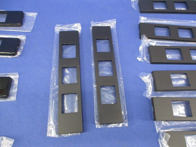 コンセントプレートセット(混在13個入)(ブラック系) WCF8502他