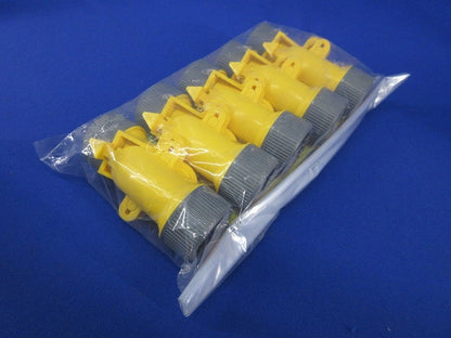 プラフレキPFD/PFS用カラーエンド(10個入×3)イエロー(新品未開封) PFS-16CEF-Y