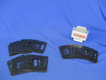 中四角1個用スイッチカバーセット(混在29個入)(キズ・汚れ有) CV41FB他