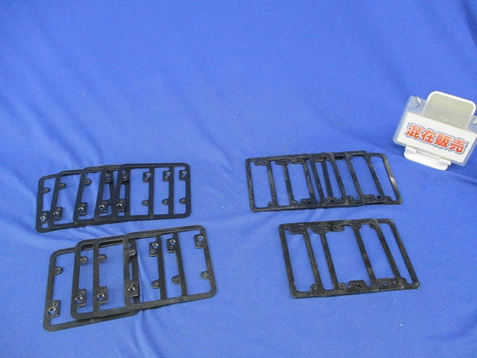 中四角2個用スイッチカバーセット(混在17個入)(キズ・汚れ有) CV42FB他