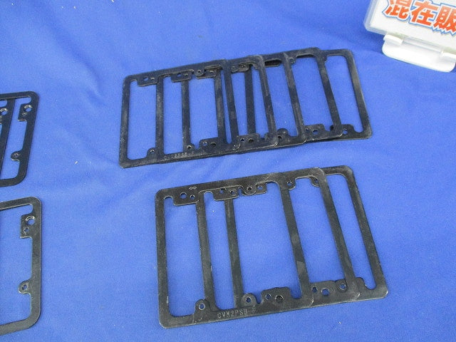 中四角2個用スイッチカバーセット(混在17個入)(キズ・汚れ有) CV42FB他