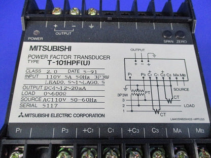 電力管理用計器 T-101HPF(U)
