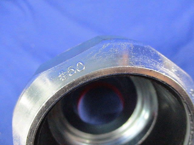 ノックアウト用防水コネクタ 45°形 厚鋼電線管おねじ付(2個入)キズ・汚れ有 W45BG50