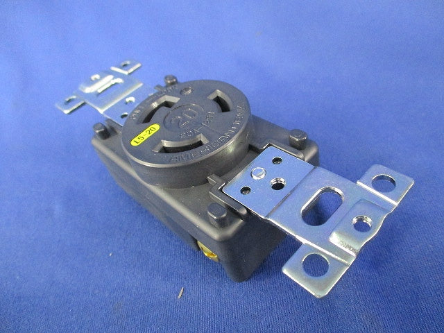 接地形2P20A125V埋込コンセント 3210-L5