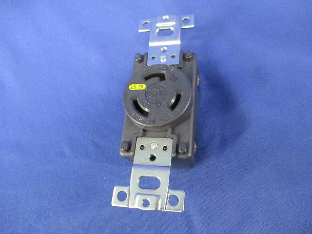 接地形2P20A125V埋込コンセント 3210-L5