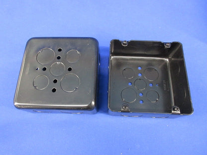 塗装アウトレットボックス大型四角深型(5個入)(キズ・汚れ有) DS3854B