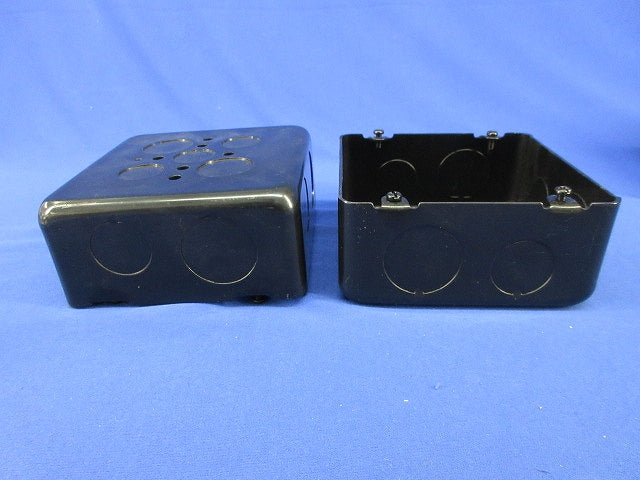 塗装アウトレットボックス大型四角深型(5個入)(キズ・汚れ有) DS3854B