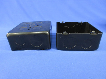 塗装アウトレットボックス大型四角深型(5個入)(キズ・汚れ有) DS3854B