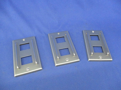 新金プレート1連縦棒タイプ(3枚入)(キズ有) BSW-1112W