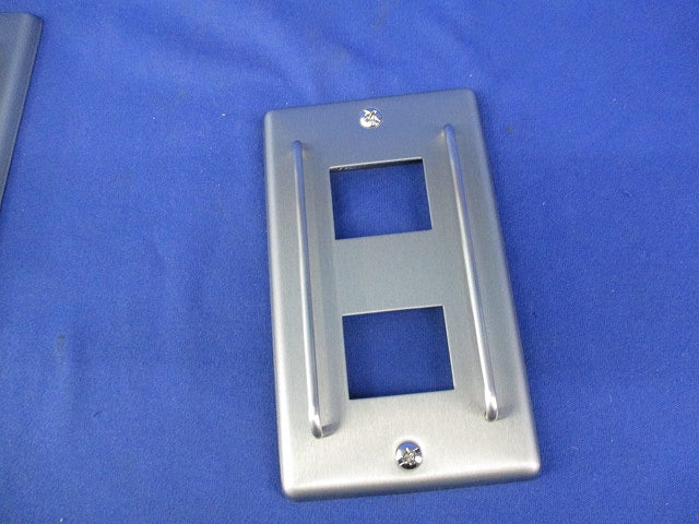 新金プレート1連縦棒タイプ(3枚入)(キズ有) BSW-1112W