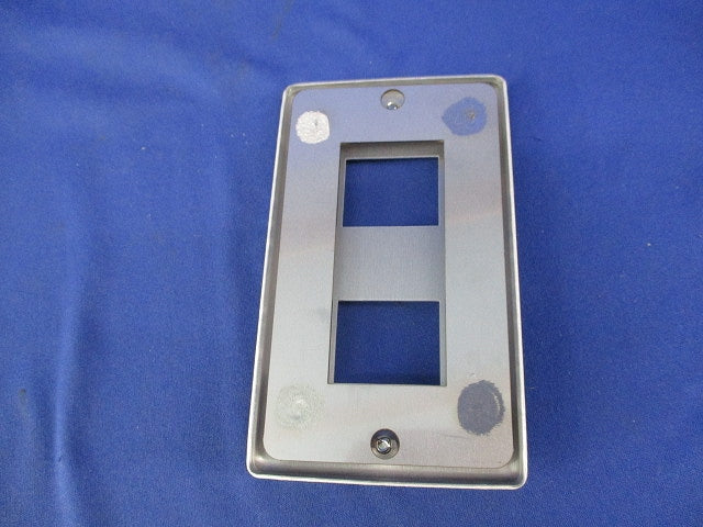 新金プレート1連縦棒タイプ(3枚入)(キズ有) BSW-1112W