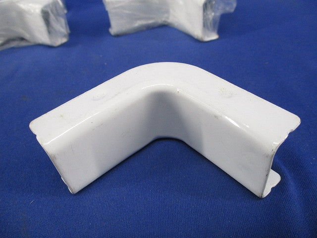 メタルモールA型用インターナルエルボ(8個入)(ホワイト)(キズ・汚れ有) DZA121W