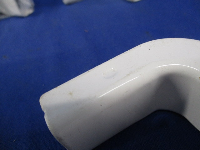メタルモールA型用インターナルエルボ(8個入)(ホワイト)(キズ・汚れ有) DZA121W